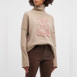 Zadig & Voltaire Beige Turtleneck Sweater